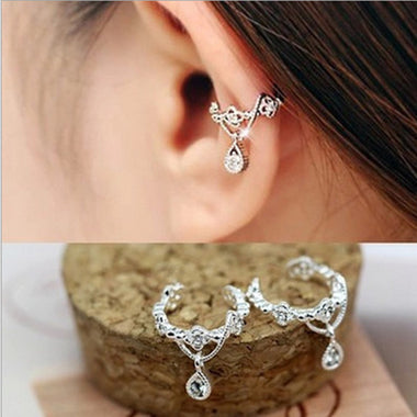 Crystallize Cuff Earrings