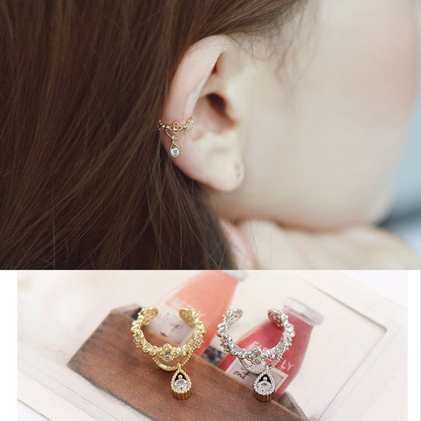 Crystallize Cuff Earrings