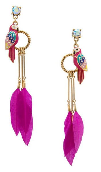 Charming Angel Feather Earrings