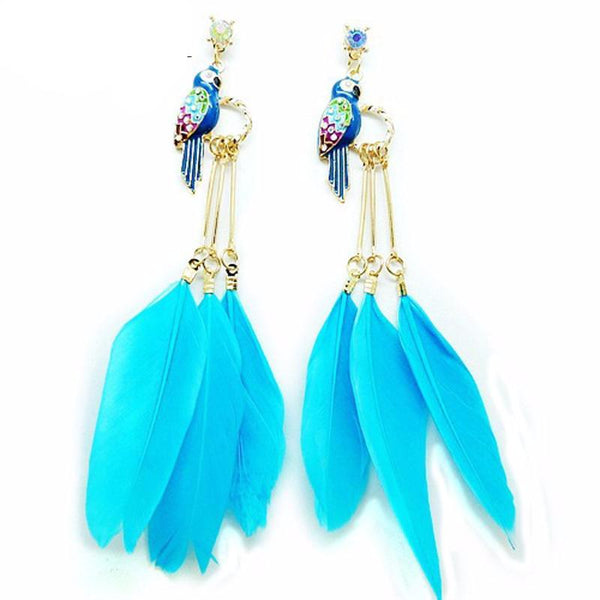Charming Angel Feather Earrings
