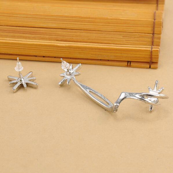 Gothic Snowflake Earrings