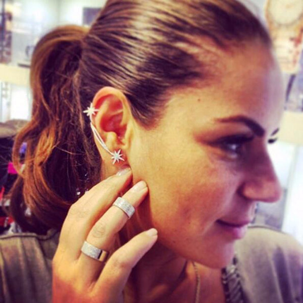 Gothic Snowflake Earrings