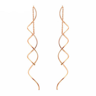 Crazy Spiral Earrings