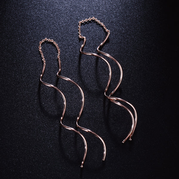 Crazy Spiral Earrings