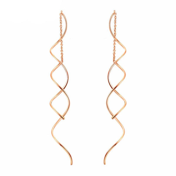 Crazy Spiral Earrings