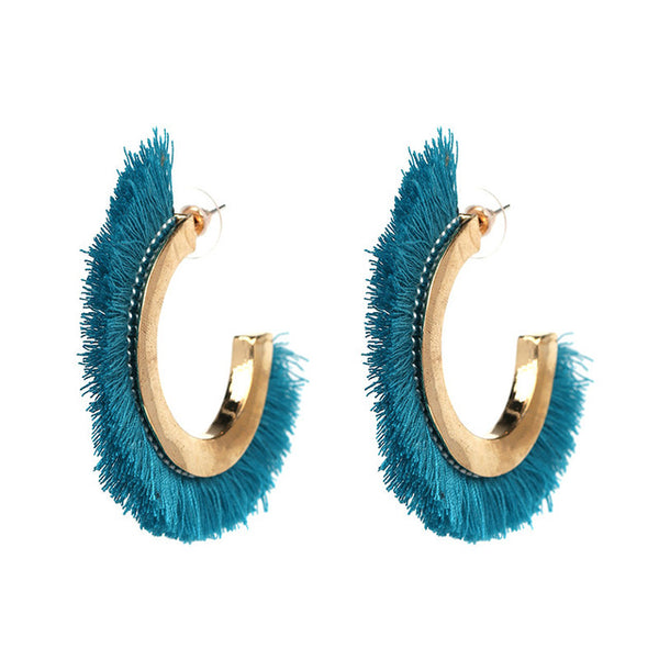 Vintage Maxi Tassel Earrings