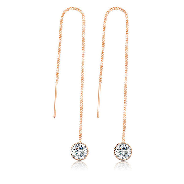 Crystal Water Drop Earrings