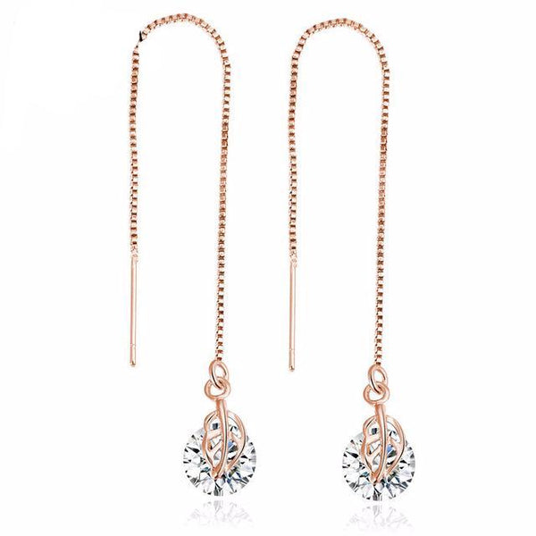 Crystal Water Drop Earrings