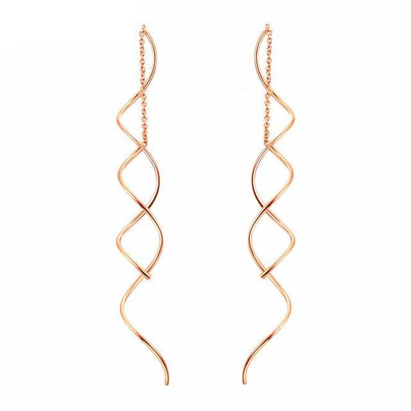 Crazy Spiral Earrings