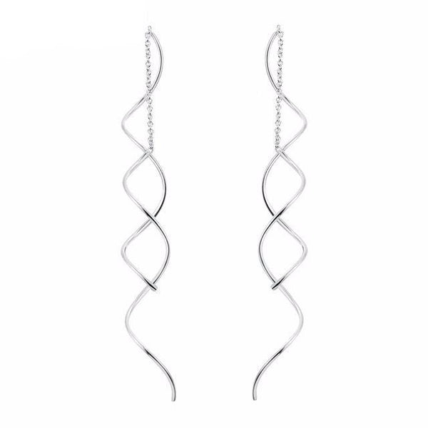 Crazy Spiral Earrings