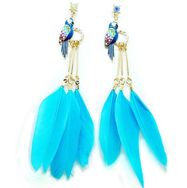 Charming Angel Feather Earrings